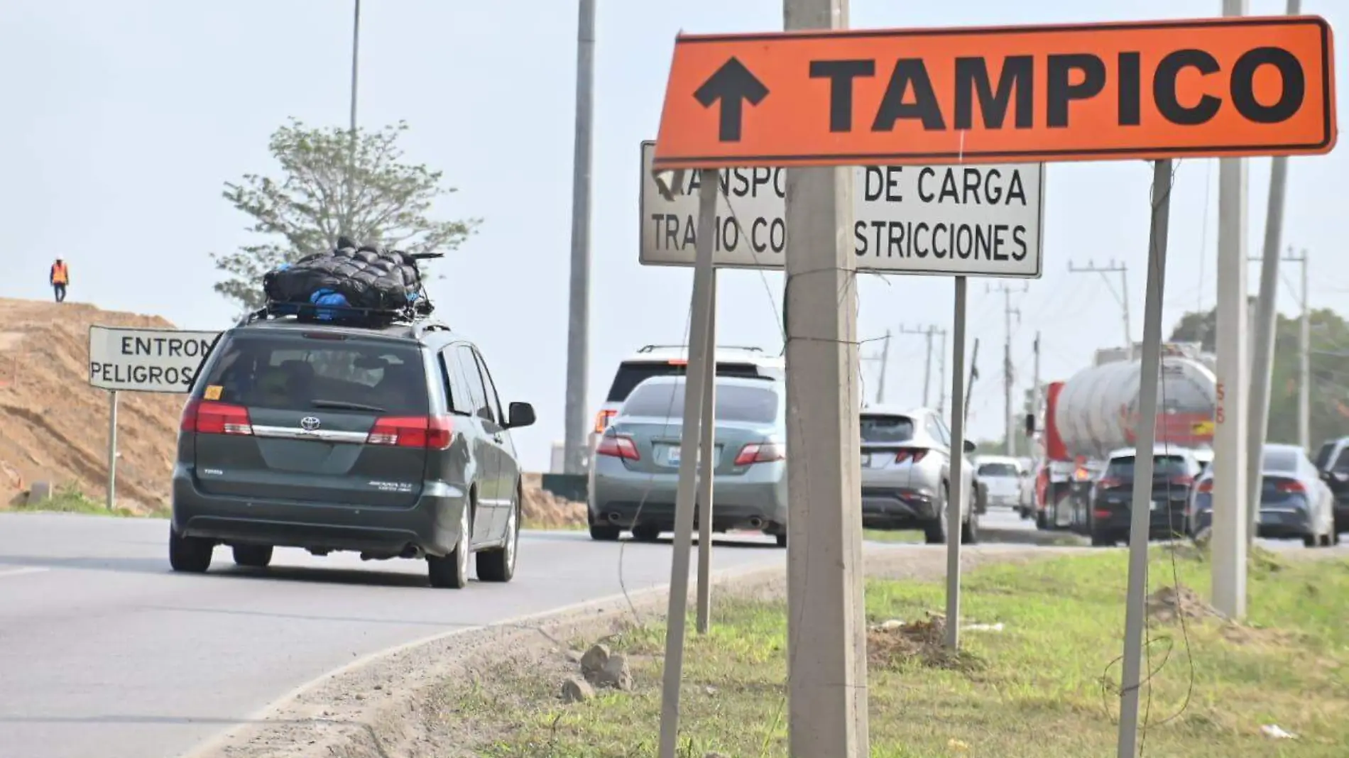 El acceso con mayor flujo es el de El Moralillo, desde Pánuco